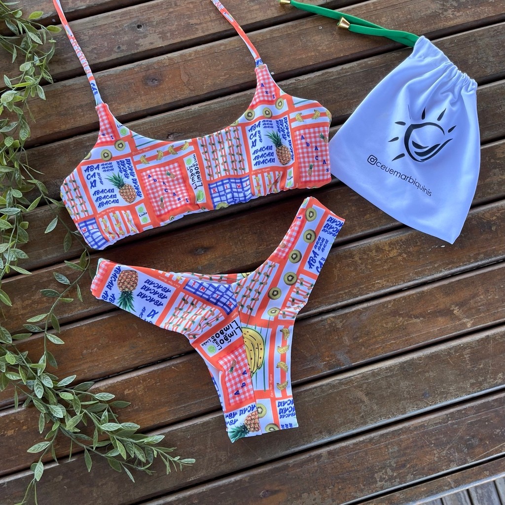 Biquíni Top e Asa Delta Tropical