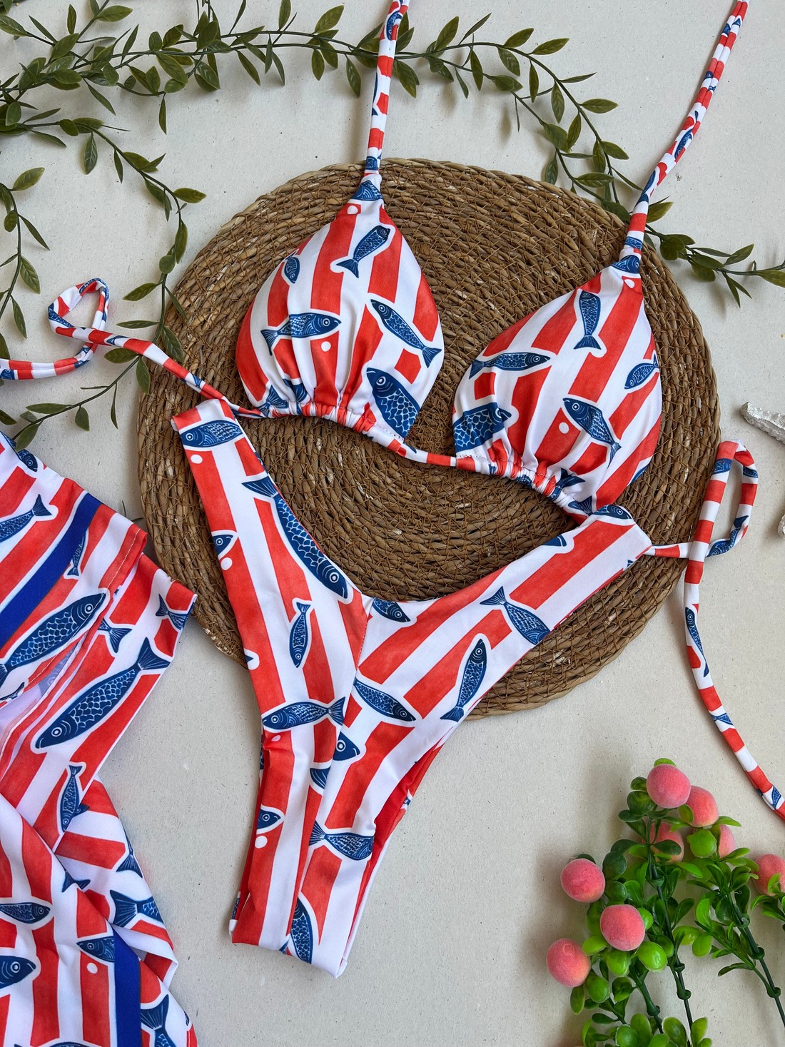 Biquíni Sardinha Cortininha e Asa delta