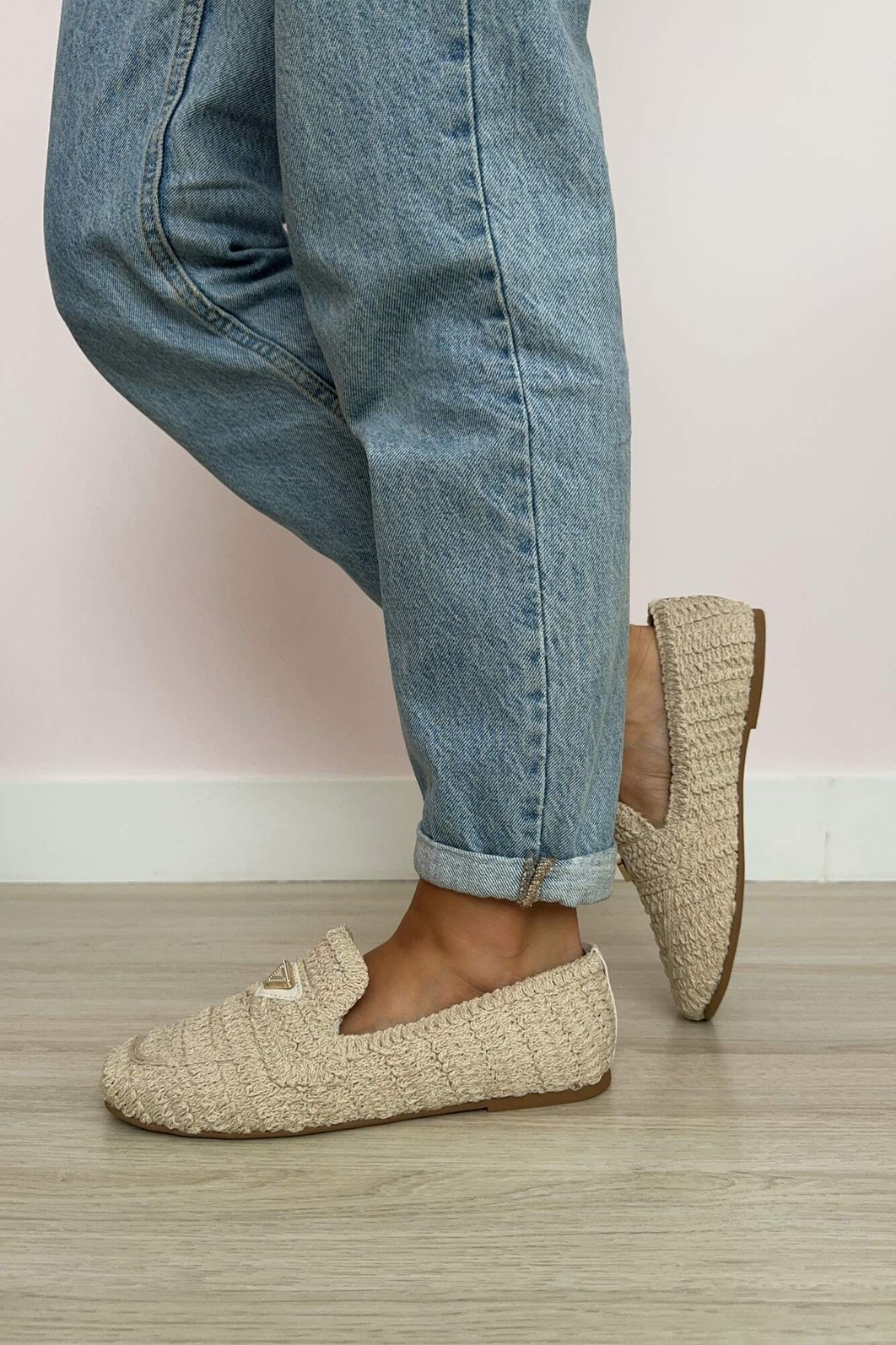 Mocassim Danni Natural Mocassim Danni Natural