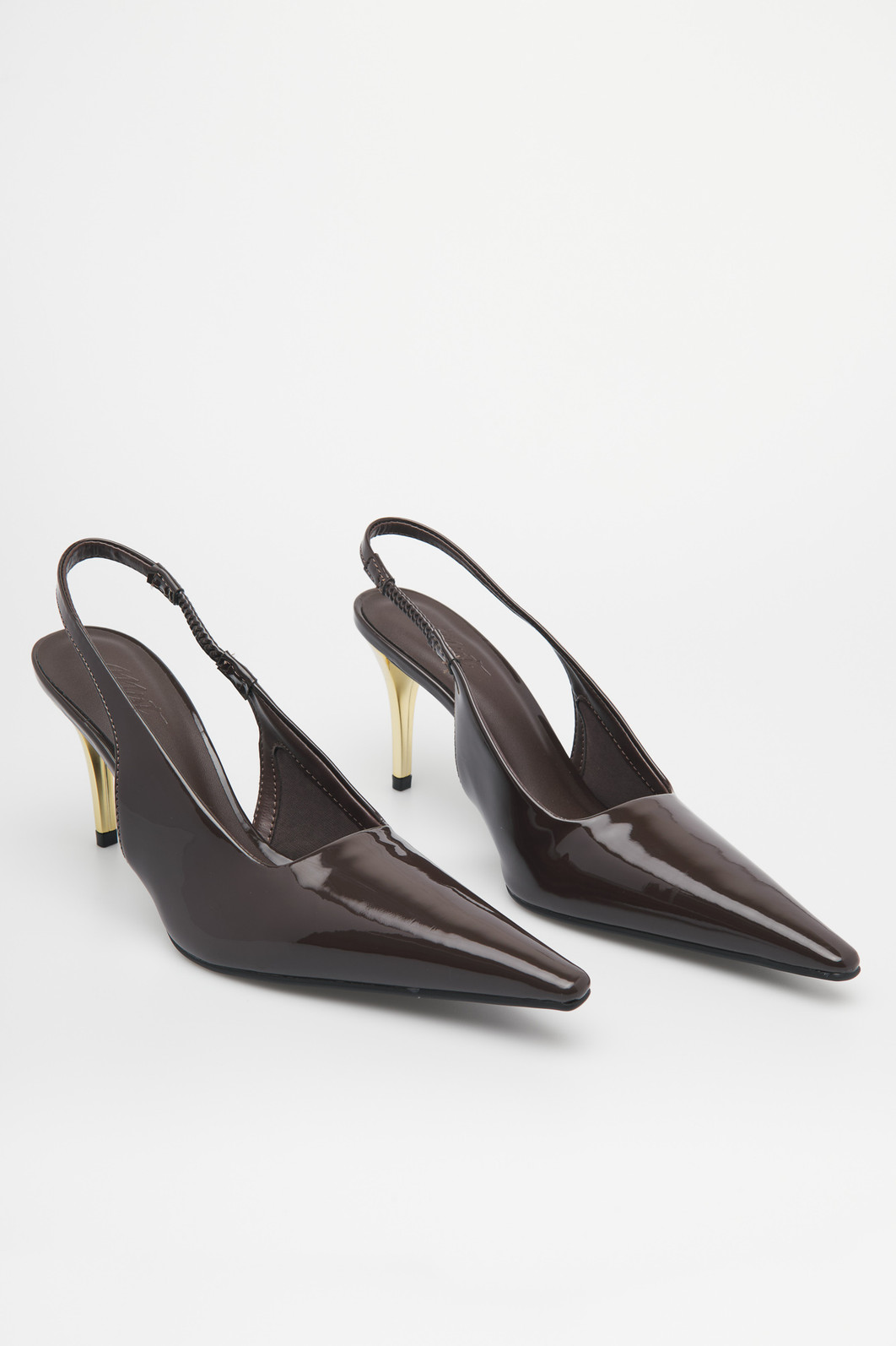 Scarpin Slingback Morgana Café