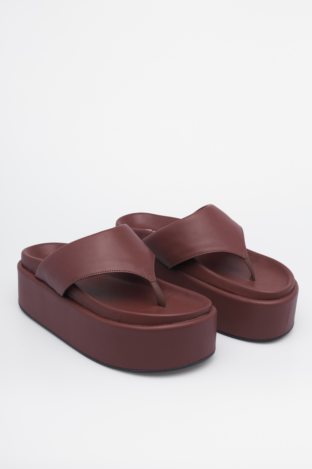 Flatform Deise Marrom Chinelo Plataforma Feminina Mist