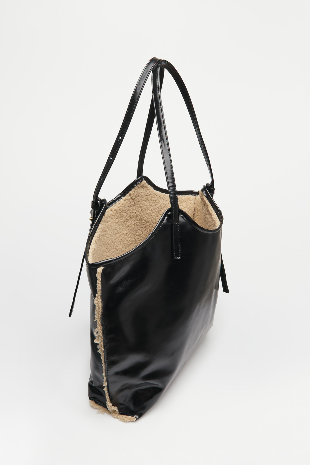 Bolsa Shopper Fluffy Preto