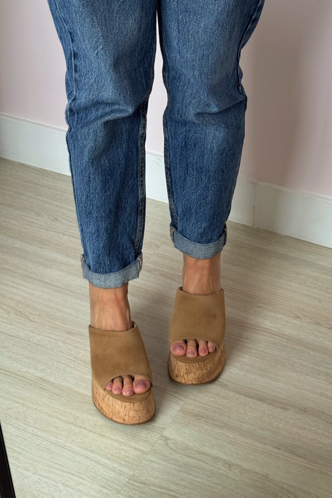 Tamanco Sofia Areia Tamanco Sofia Areia