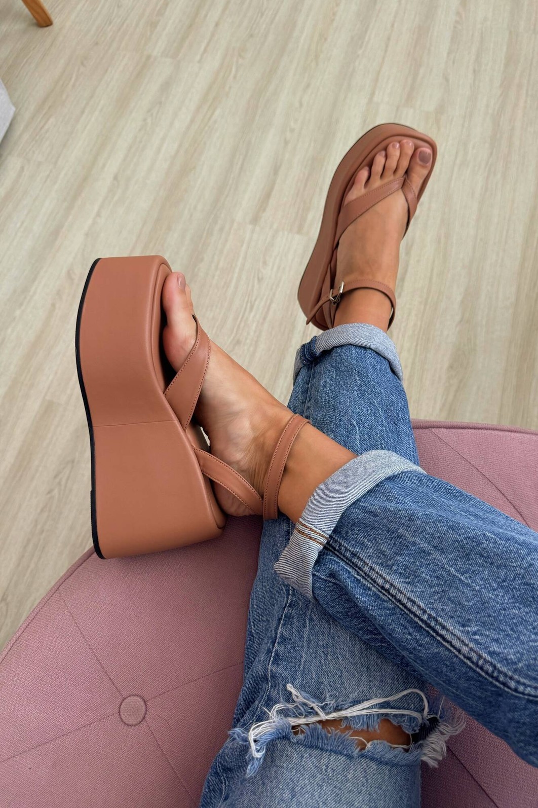 Sandália Lola Nude Sandália Lola Nude