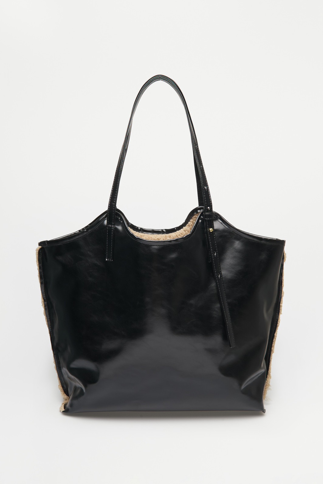 Bolsa Shopper Fluffy Preto