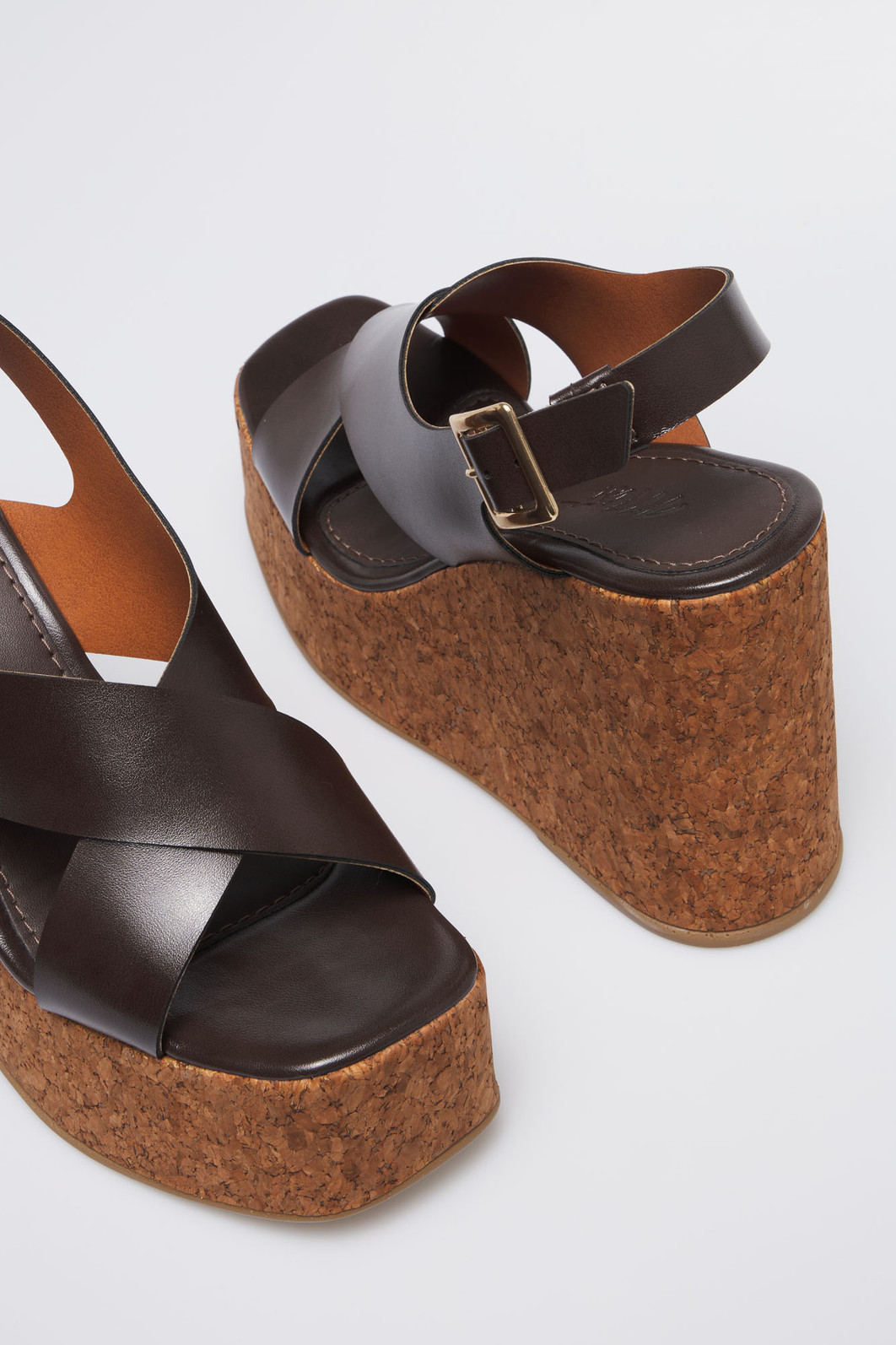 Sandália Demi Café Sandália Demi Café