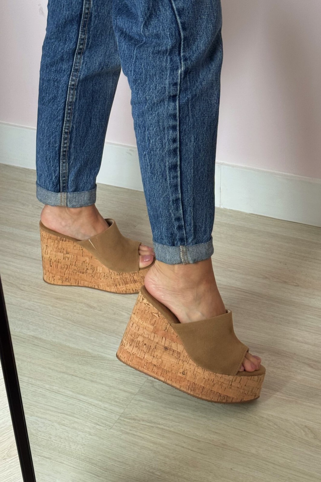 Tamanco Sofia Areia Tamanco Sofia Areia