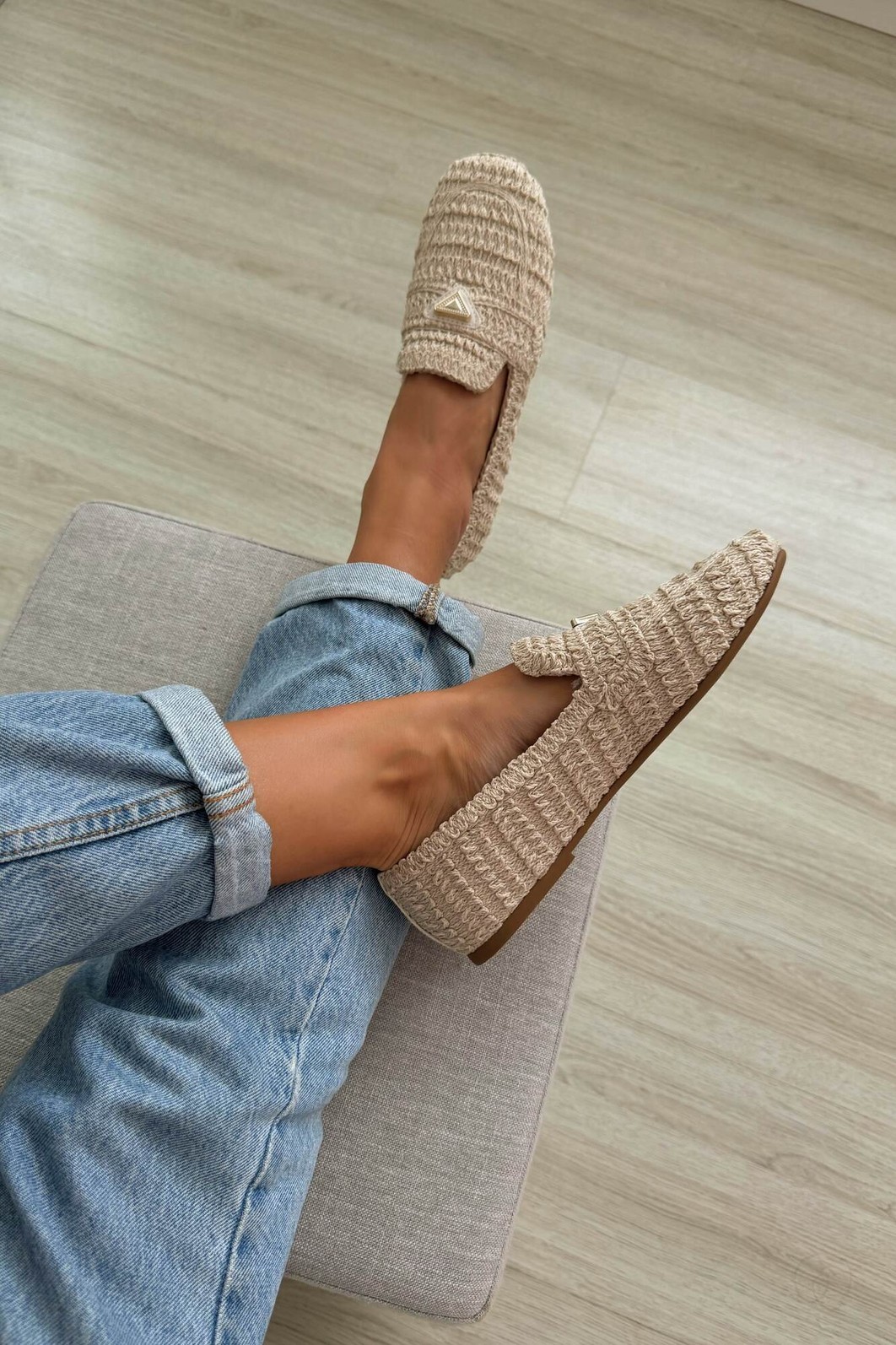 Mocassim Danni Natural Mocassim Danni Natural