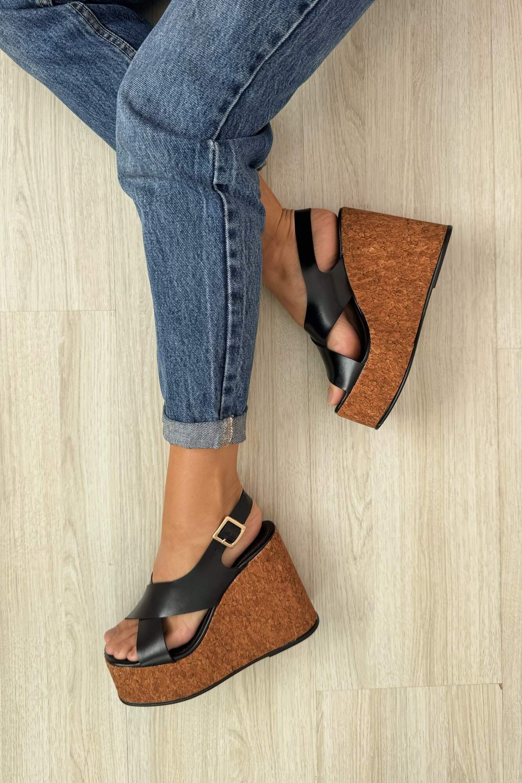 Sandália Demi Preto Sandália Demi Preto