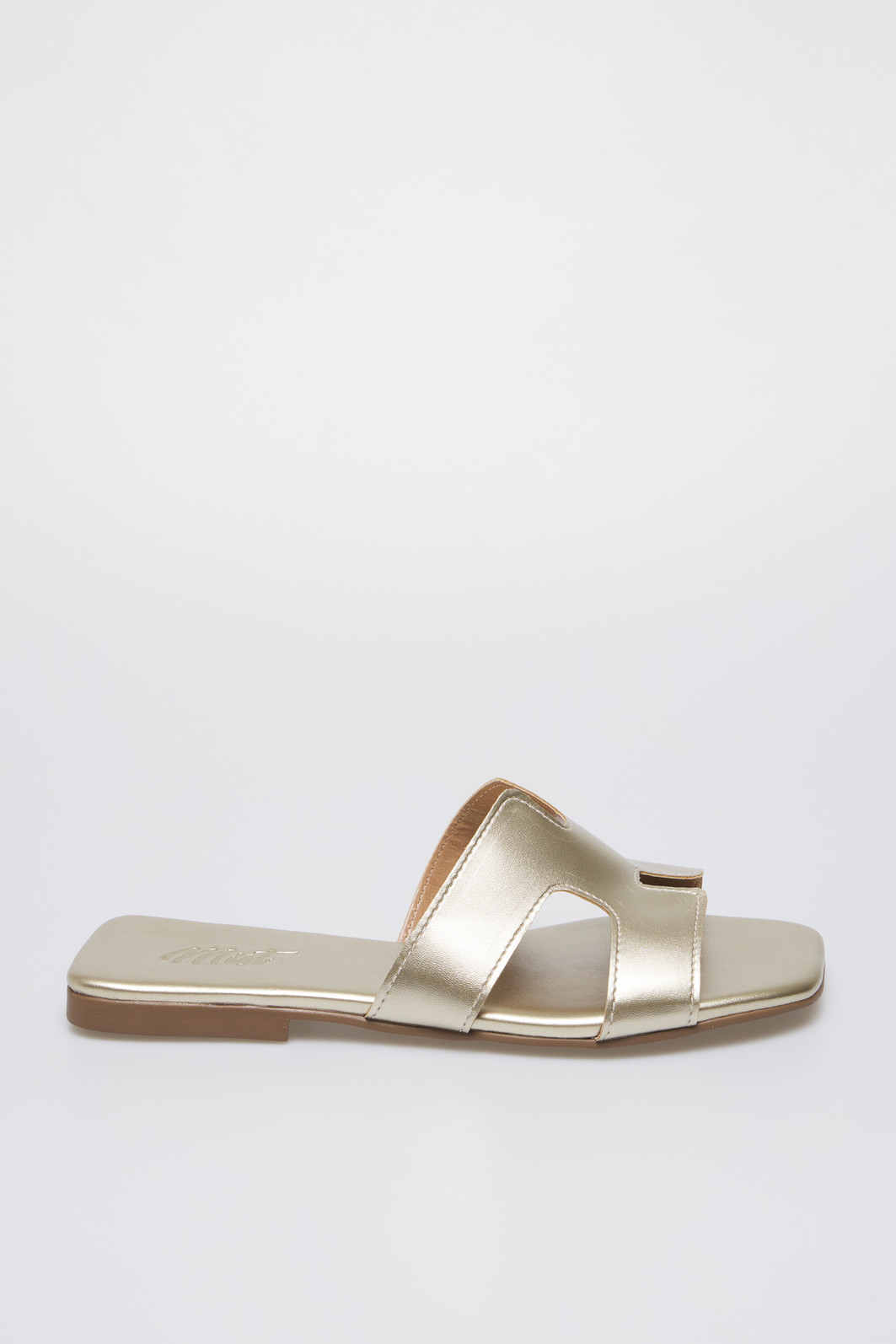 Flat Gigi Dourado - Minimalista brilhante