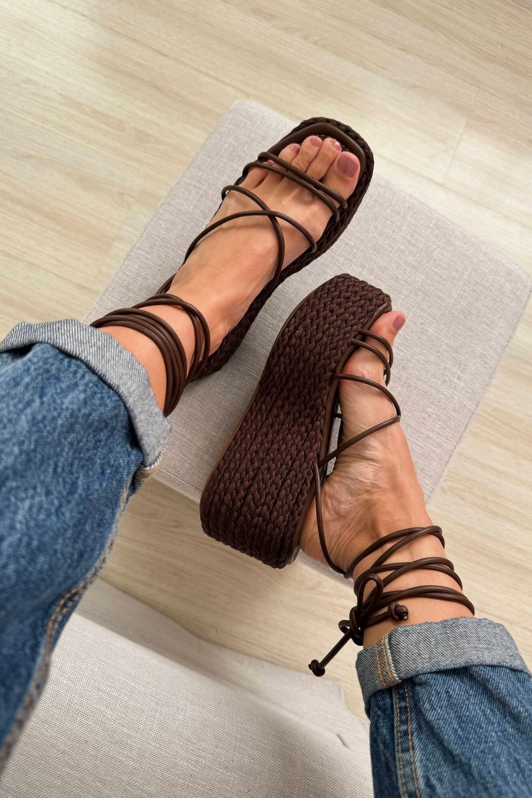 Sandália Sheila Café Sandália Sheila Café