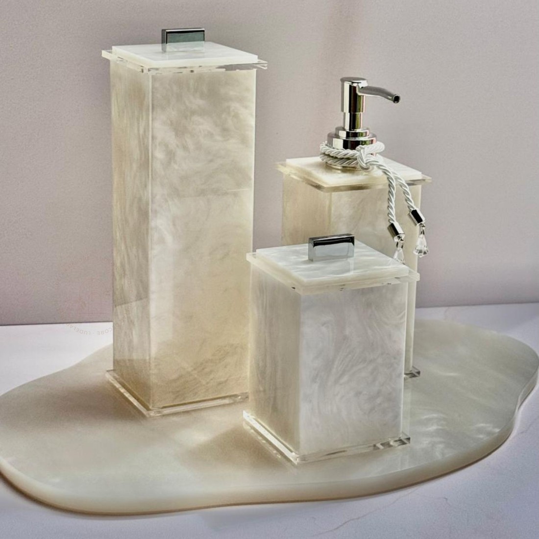 Porta Escova De Dentes Acrílico Pérola Porta Escova De Dentes Acrílico Pérola