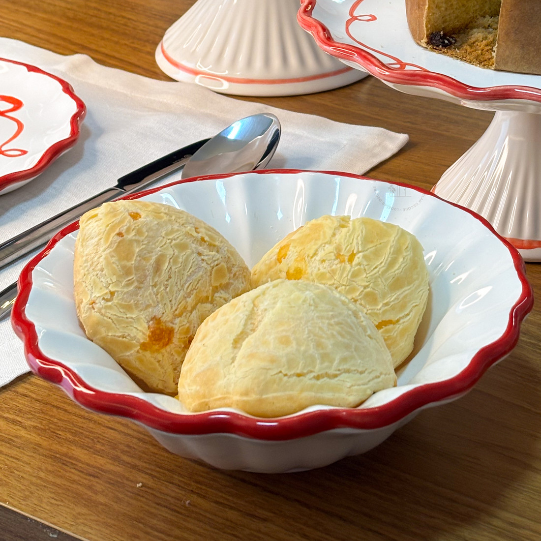 Bowl Ruban Rouge - 20,5 cm Bowl Ruban Rouge - 20,5 cm