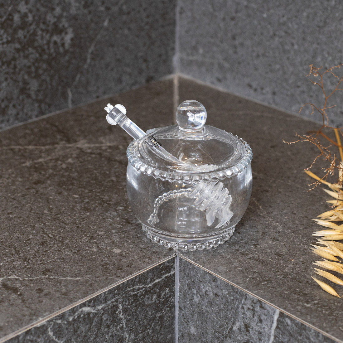 Meleira com Pegador Cristal Pearl