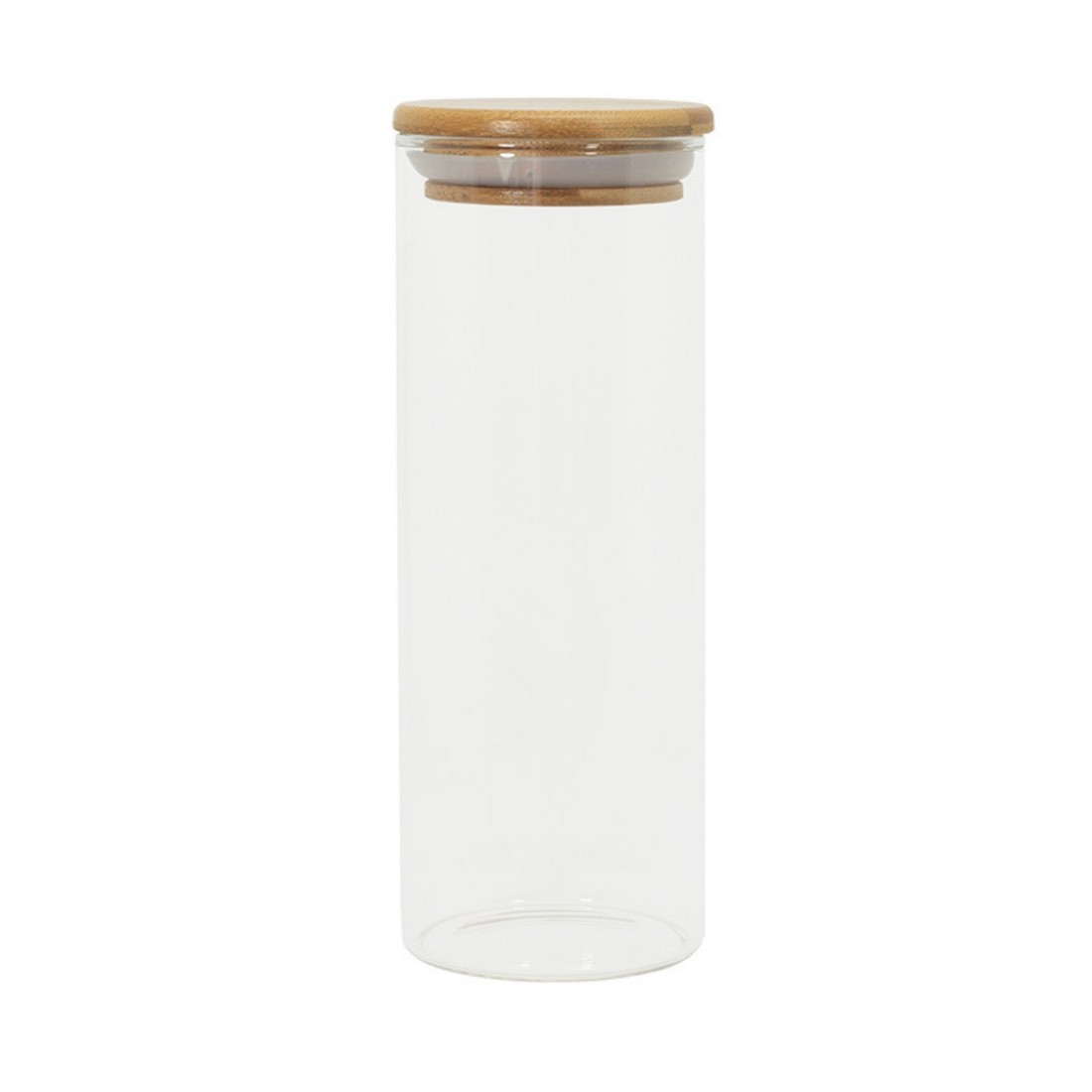 Pote 1650ml Personalizado Hermético c/ Tampa de Bambu Pote 1650ml Personalizado Hermético c/ Tampa de Bambu