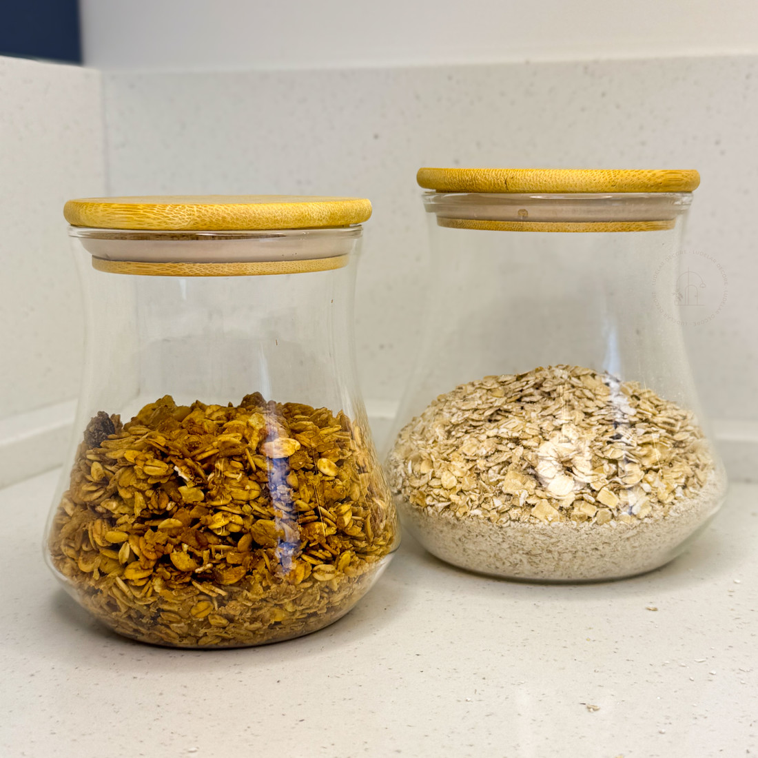 Porta Mantimento c/ Tampa de Bambu 700 ml Porta Mantimento c/ Tampa de Bambu 700 ml