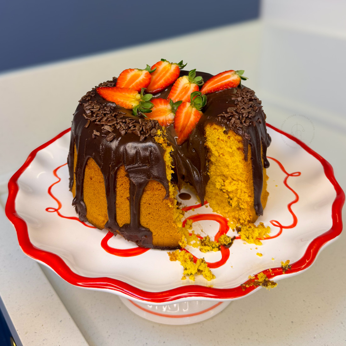 Boleira Ruban Rouge - 31,5 cm Boleira Ruban Rouge - 31,5 cm