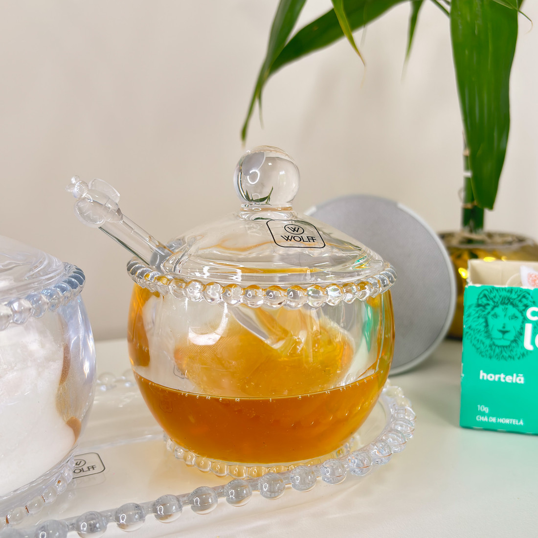 Meleira com Pegador Cristal Pearl