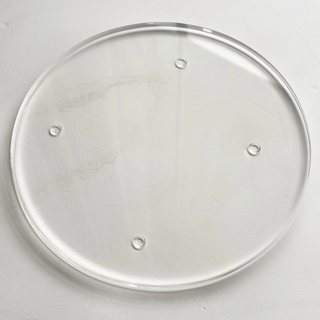 Bandeja Redonda Acrílico Bandeja Redonda Acrílico