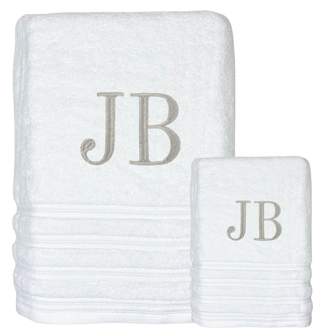 Jogo Toalha Banhão e Rosto Glam Branco 100% Algodão Jogo Toalha Banhão e Rosto Glam Branco 100% Algodão