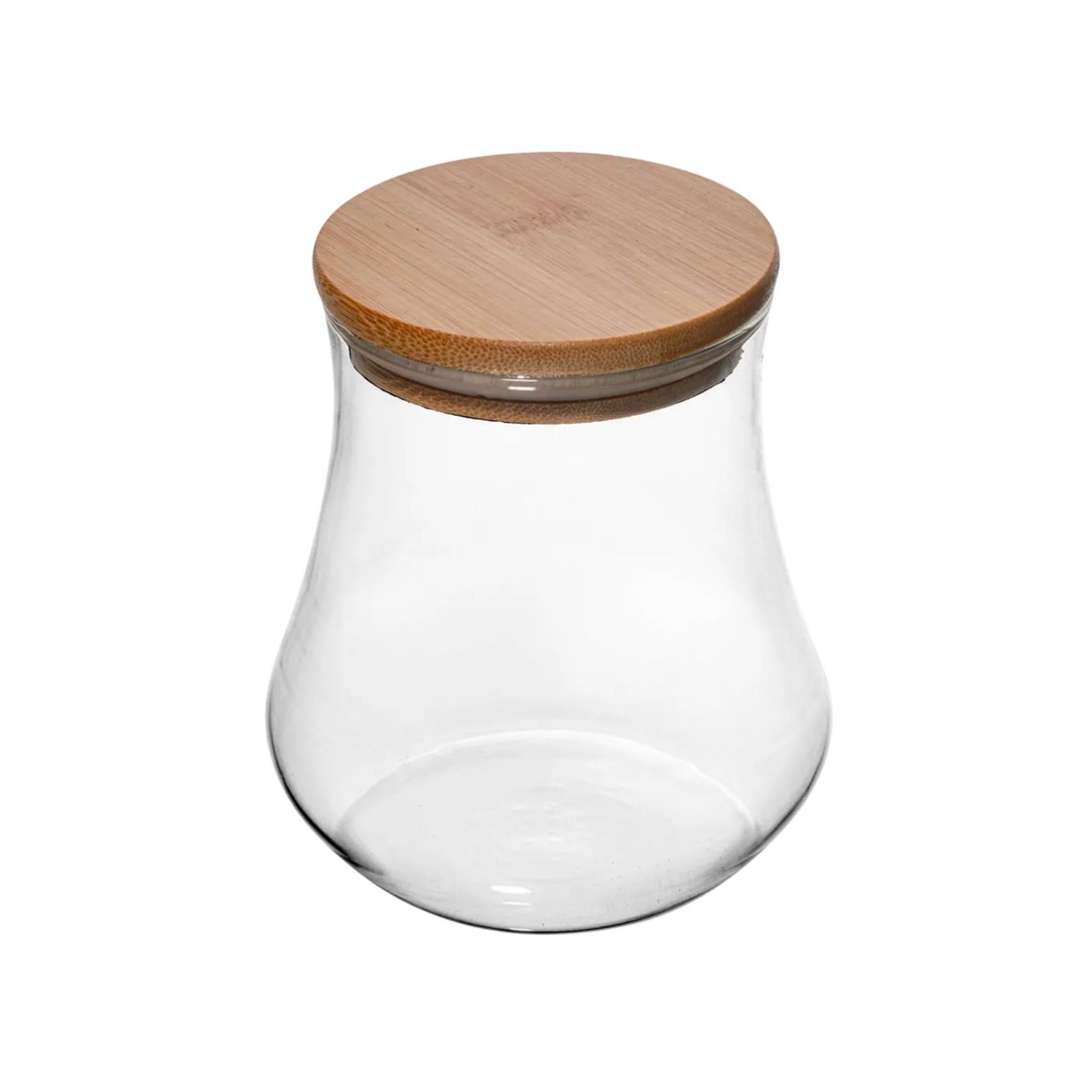 Porta Mantimento c/ Tampa de Bambu 500ml