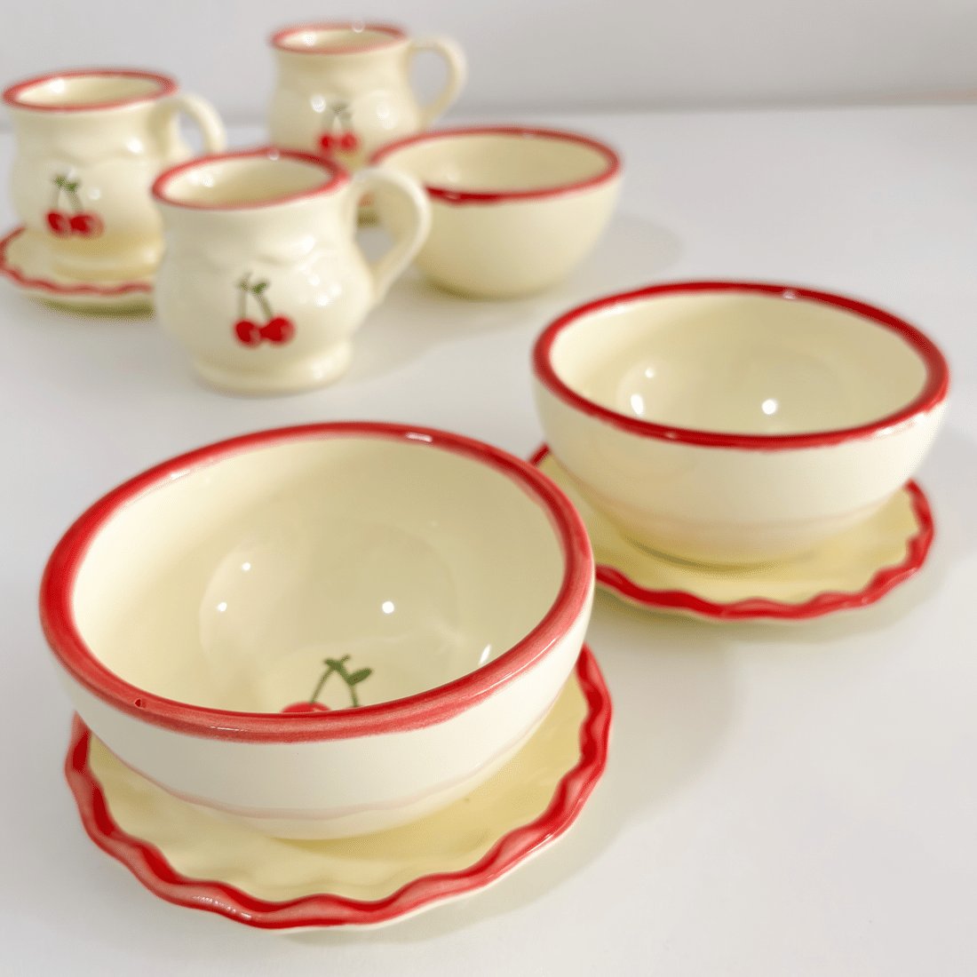 Cj 2 Bowl Cereja Cj 2 Bowl Cereja