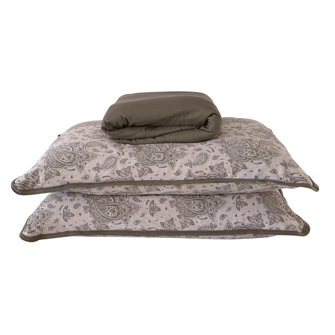 Jogo Malha Prime 2pc Solteiro 100% Algodão Marrom Jogo Malha Prime 2pc Solteiro 100% Algodão Marrom