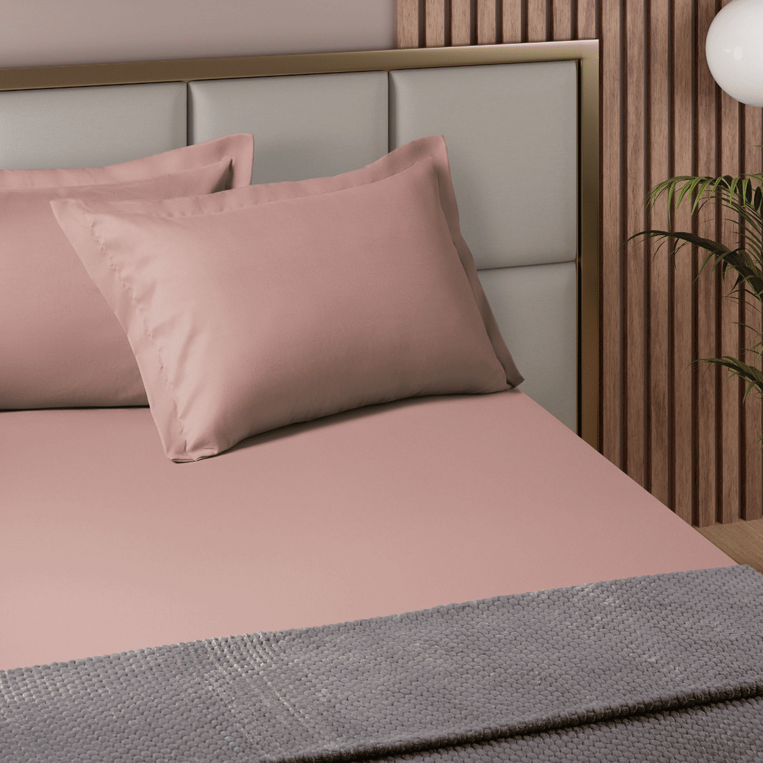 Lencol Elastico Casal Super Cotton Rose Lencol Elastico Casal Super Cotton Rose