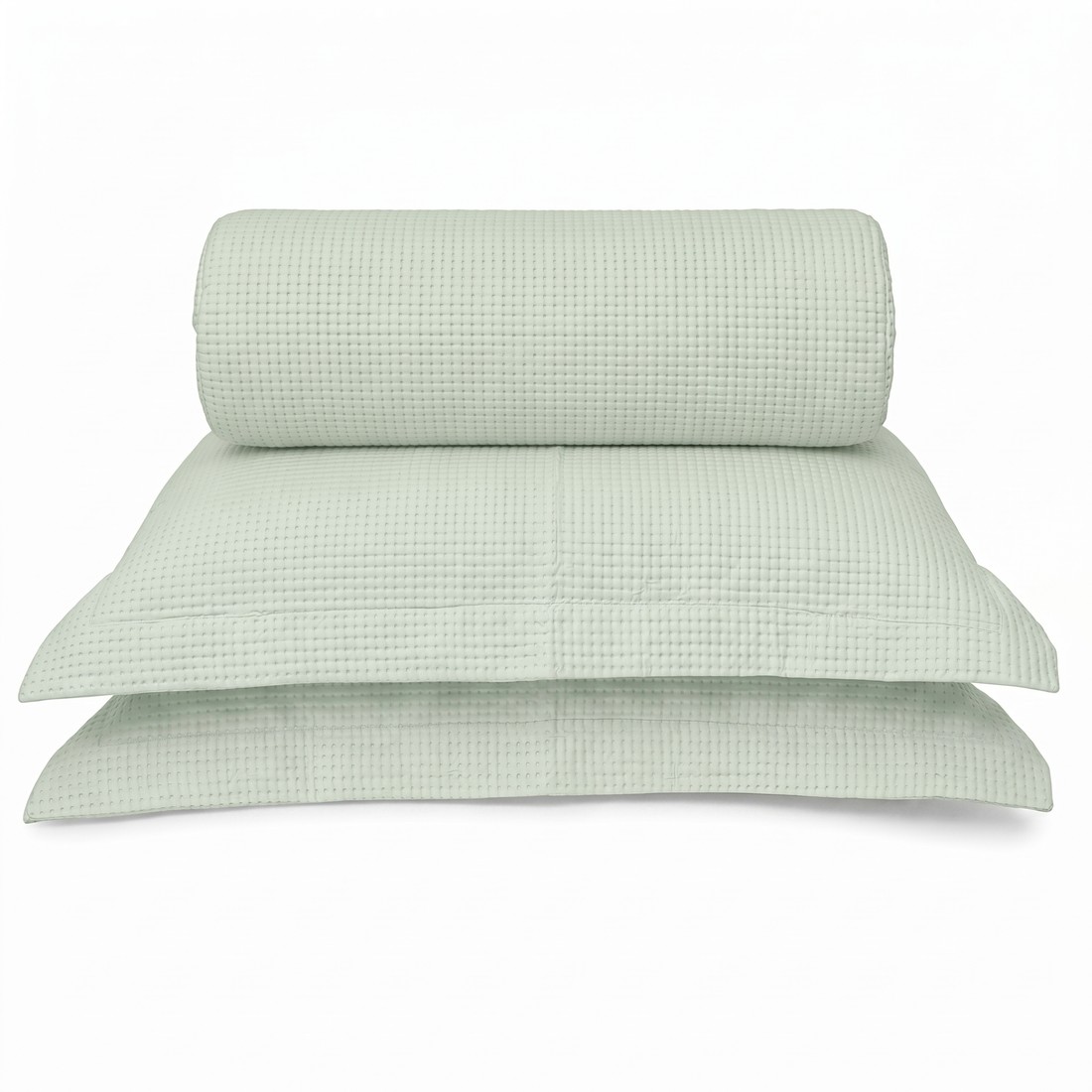 Kit Colcha Dots com Porta-Travesseiros Queen Bambu — Haus Living Kit Colcha Dots com Porta-Travesseiros Queen Bambu — Haus Living