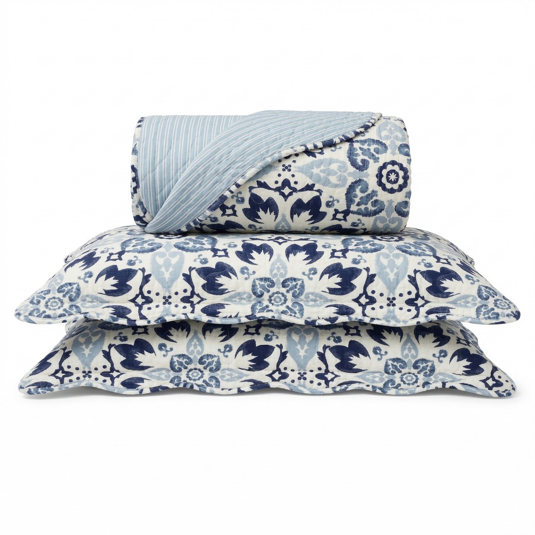 Kit Colcha Boutis Queen New Port