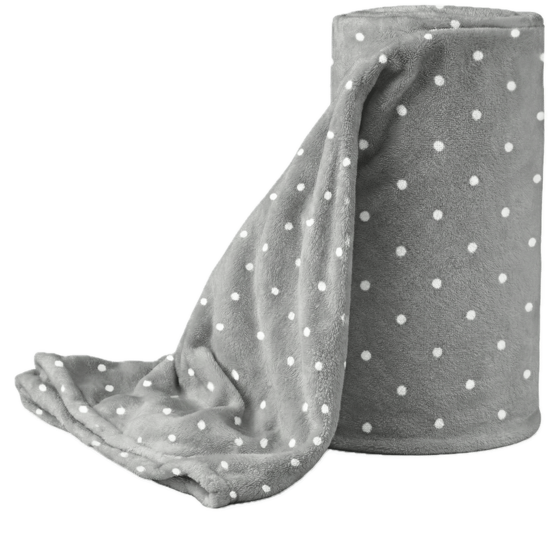 Manta Flannel Petit Poa Casal 180x240 Cinza Manta Flannel Petit Poa Casal 180x240 Cinza