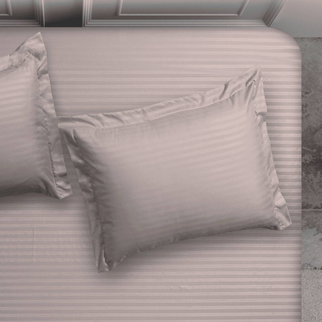 Jogo 2pc Solteiro Maquinetado Mocha Jogo 2pc Solteiro Maquinetado Mocha