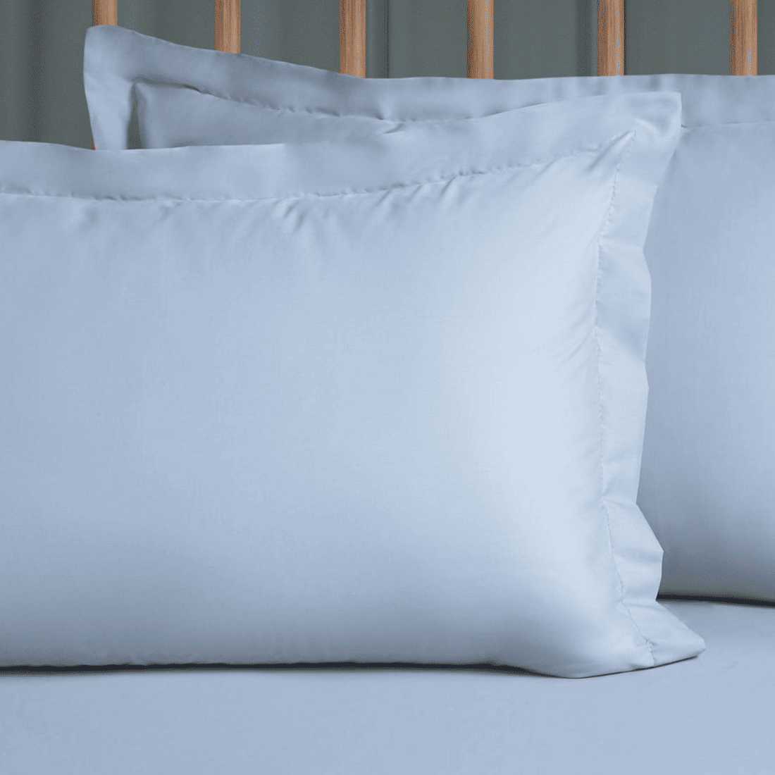 Jogo de Lençol Percal 200 fios 100% Algodao Queen 3pcs Azul Jogo de Lençol Percal 200 fios 100% Algodao Queen 3pcs Azul