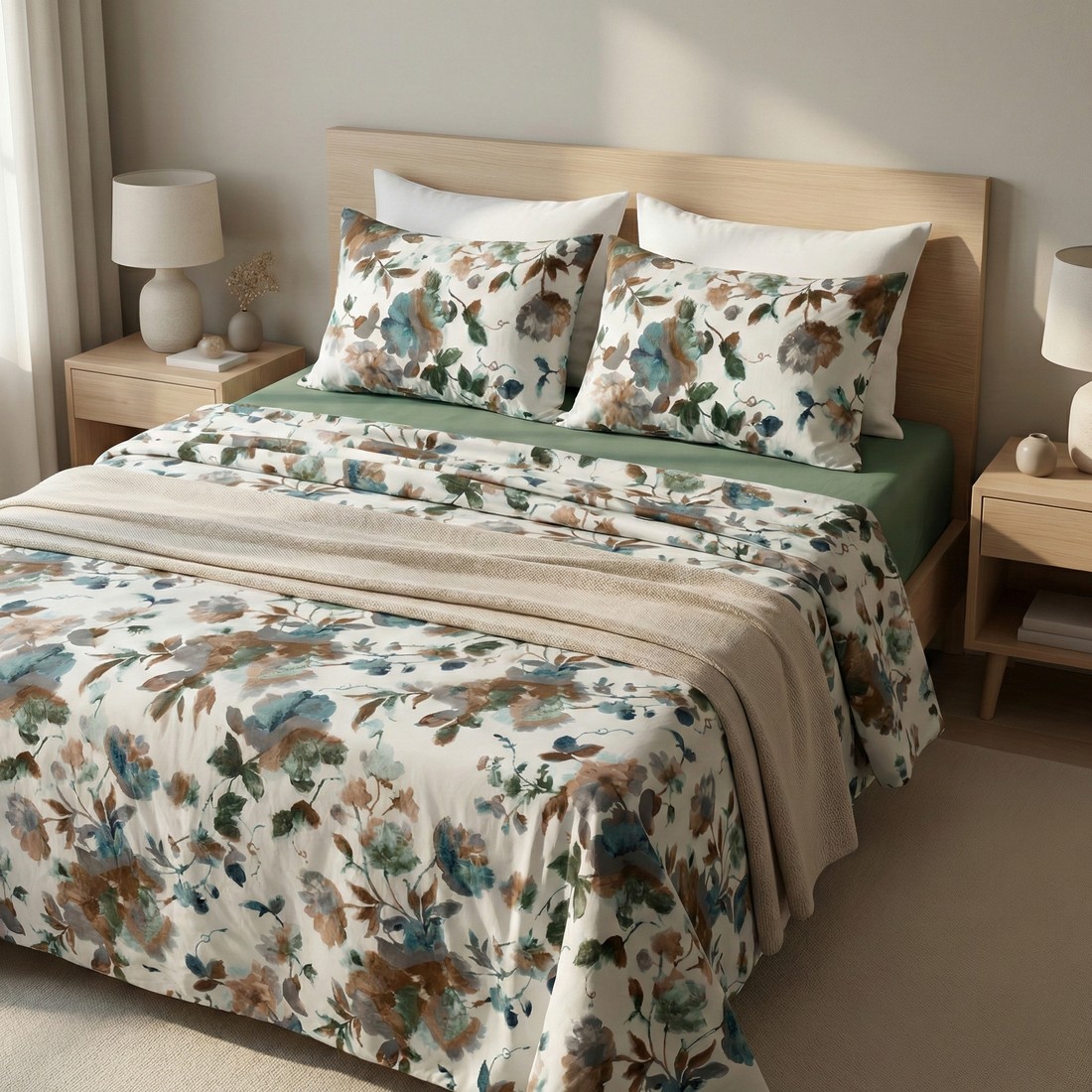 Jogo Duplo 4pc Casal LUMIN Nuance Jogo Duplo 4pc Casal LUMIN Nuance