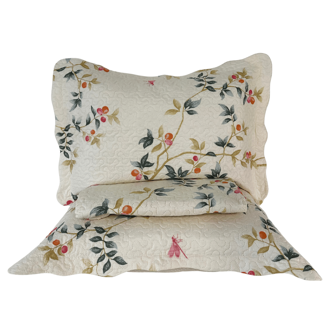 Kit Colcha Boutis Queen Alvorada Kit Colcha Boutis Queen Alvorada