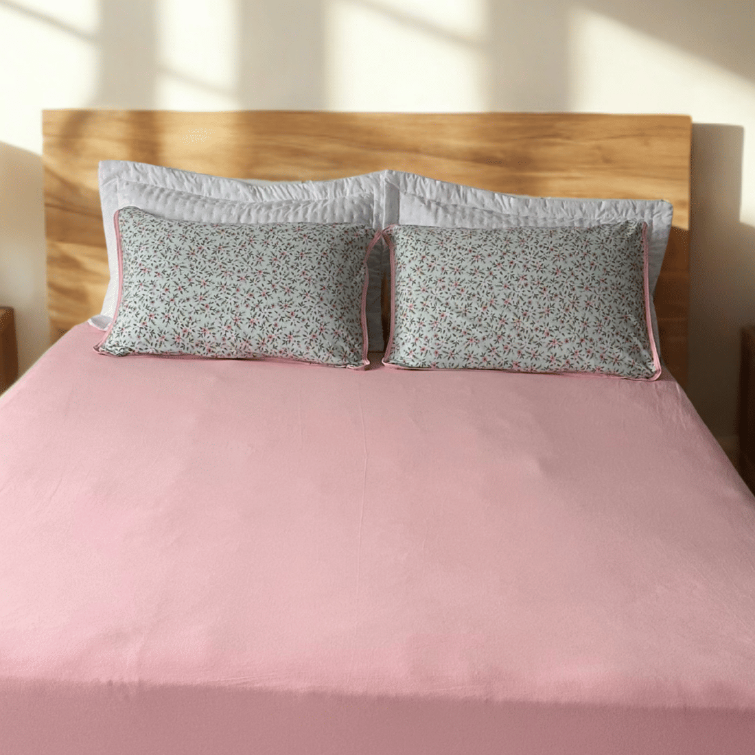 Jogo Malha Prime 3pc Casal 100% Algodão Rosa Jogo Malha Prime 3pc Casal 100% Algodão Rosa