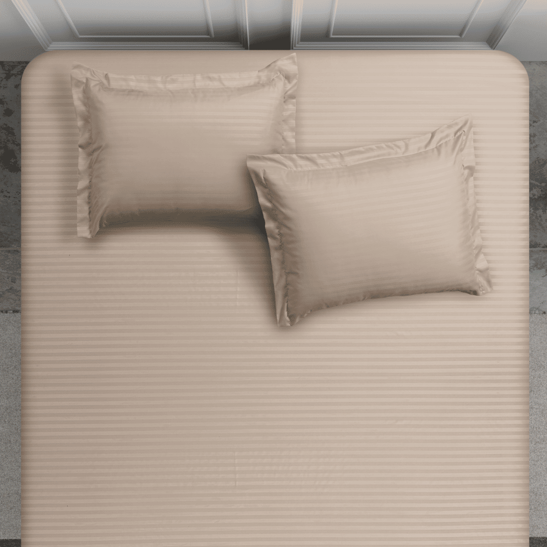 Jogo 3pc Casal Maquinetado Linho Jogo 3pc Casal Maquinetado Linho