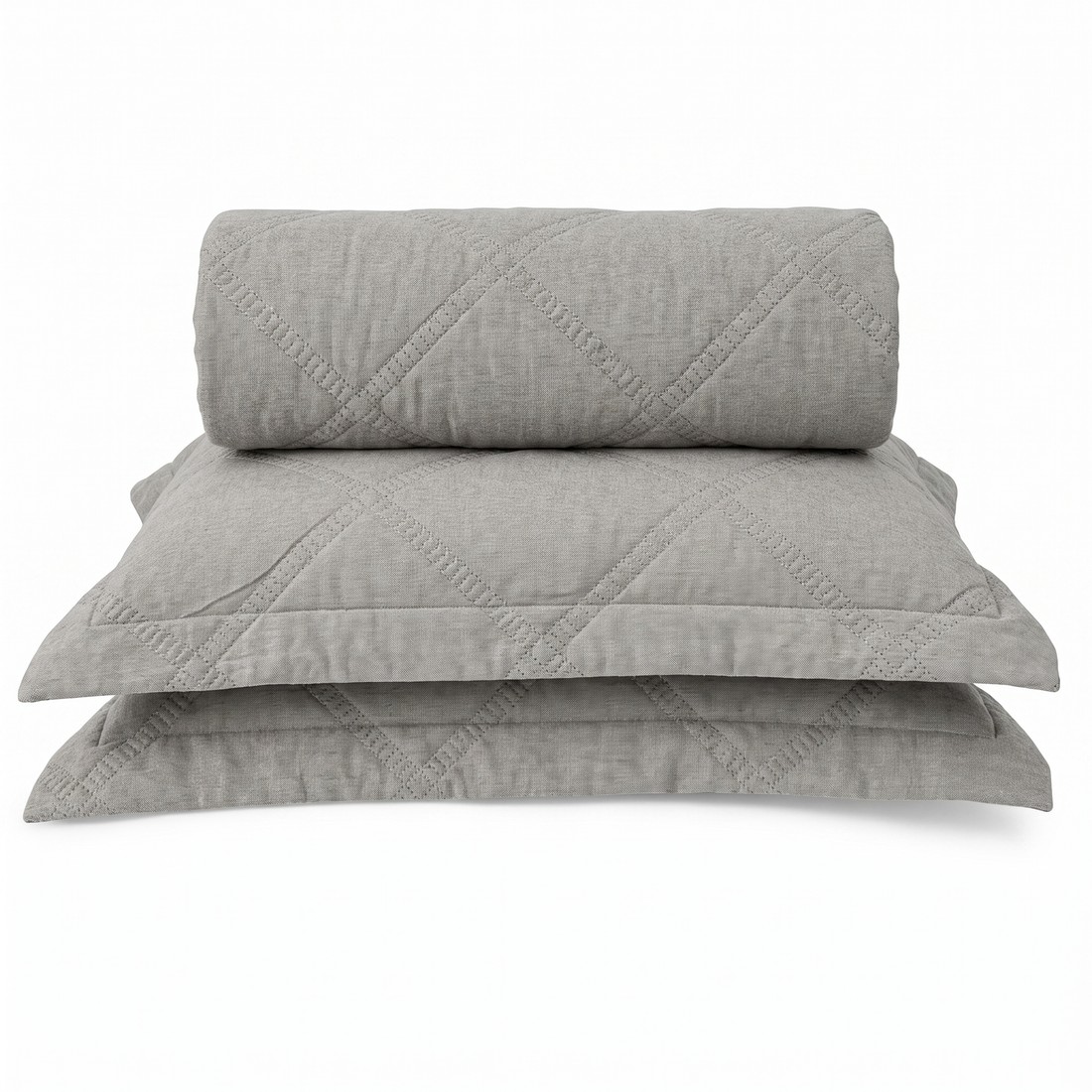 Kit Colcha Melange com Porta-Travesseiros Queen Stone — Haus Living