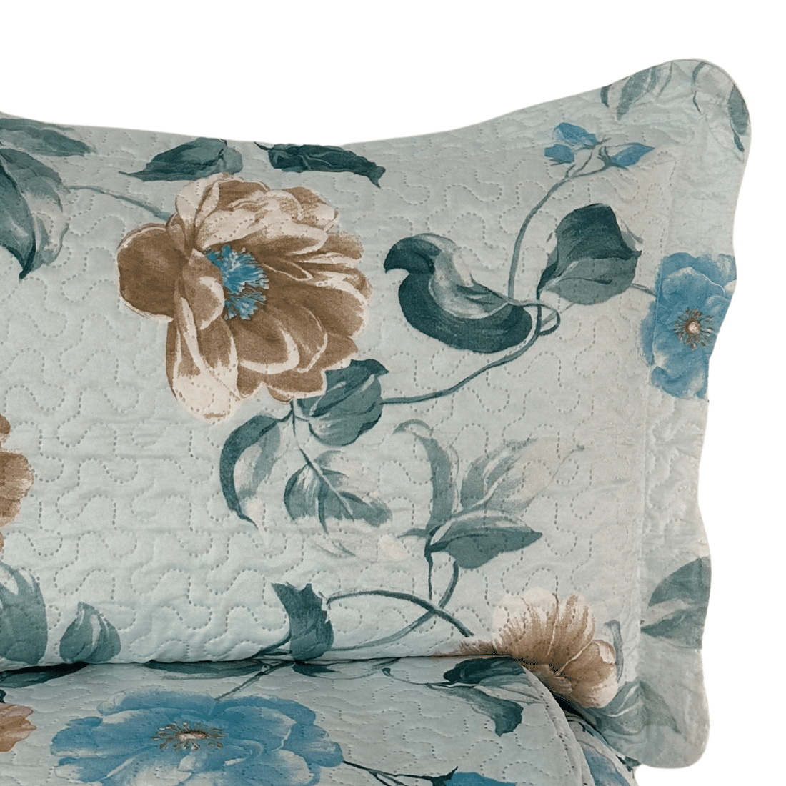 Kit Colcha Boutis Queen Orvalho