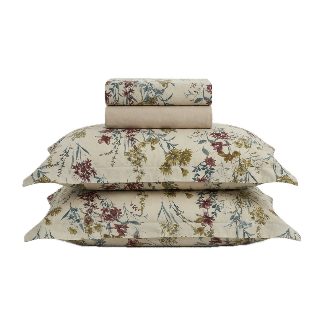 Jogo de Cama 4 Peças Percal 200fios 100% Algodão Queen Estampado Valen Jogo de Cama 4 Peças Percal 200fios 100% Algodão Queen Estampado Valen