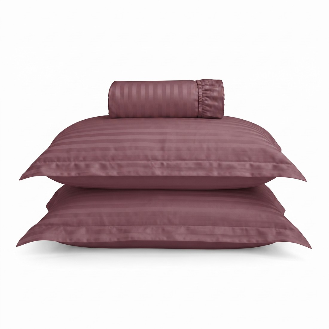 Jogo de Cama Maquinetado 3 Peças Queen Mauve — Haus Essentials Jogo de Cama Maquinetado 3 Peças Queen Mauve — Haus Essentials