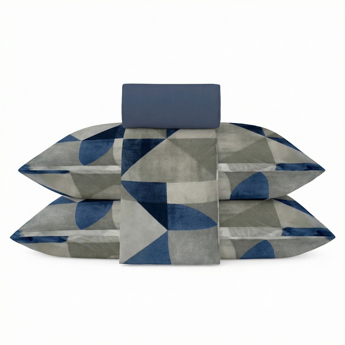 Jogo Duplo 4pc Casal LUMIN Grid Jogo Duplo 4pc Casal LUMIN Grid