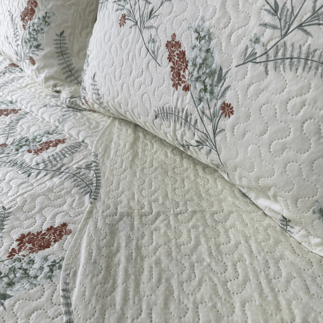 Kit Colcha Boutis Queen Bosque Kit Colcha Boutis Queen Bosque