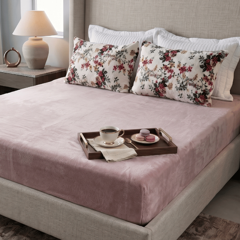 Jogo de Cama Plush 2 Peças Solteiro Paris — Haus Essentials Jogo de Cama Plush 2 Peças Solteiro Paris — Haus Essentials