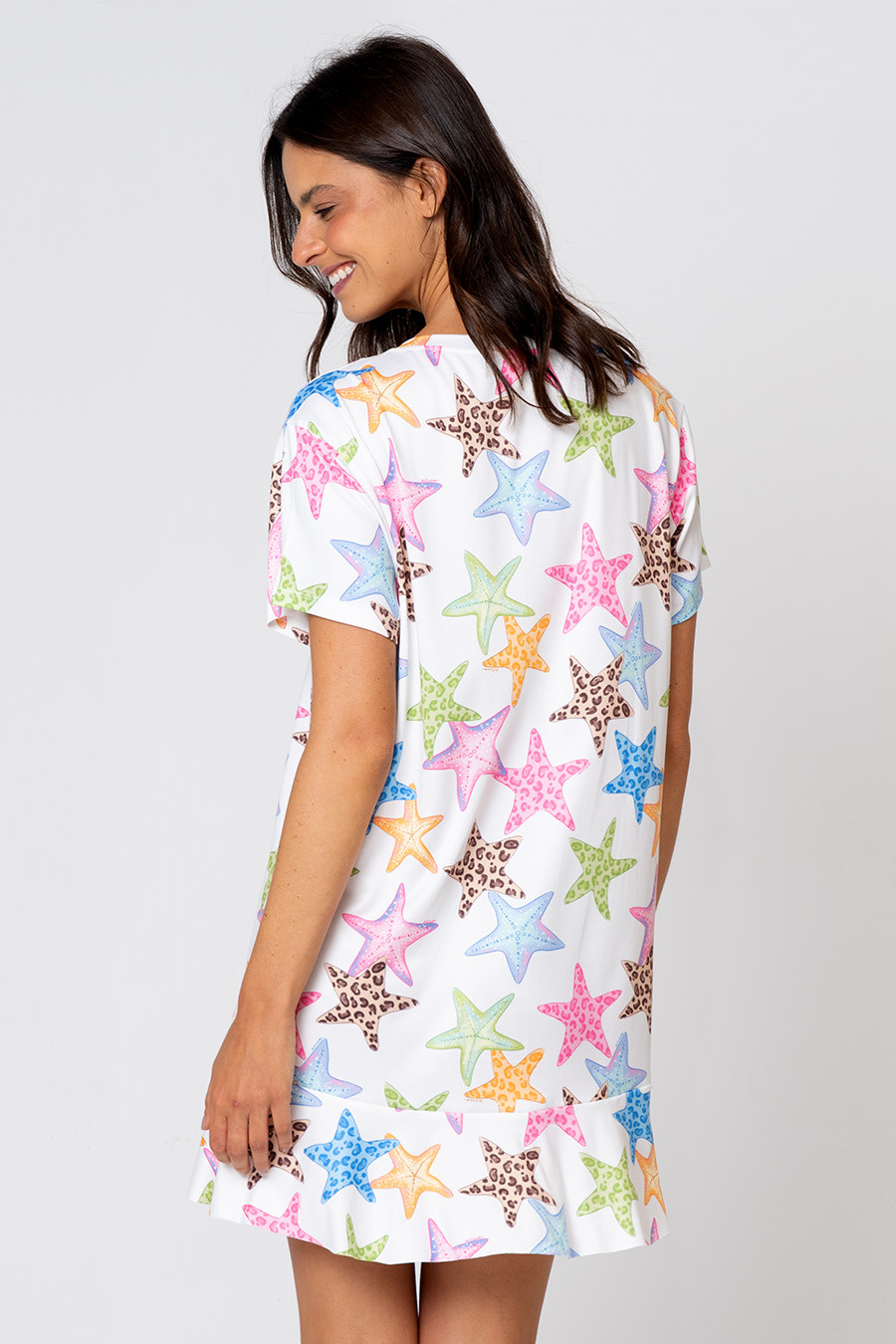 CAMISOLA ESTRELA DO MAR MANGA CURTA - A MAR CAMISOLA ESTRELA DO MAR MANGA CURTA - A MAR