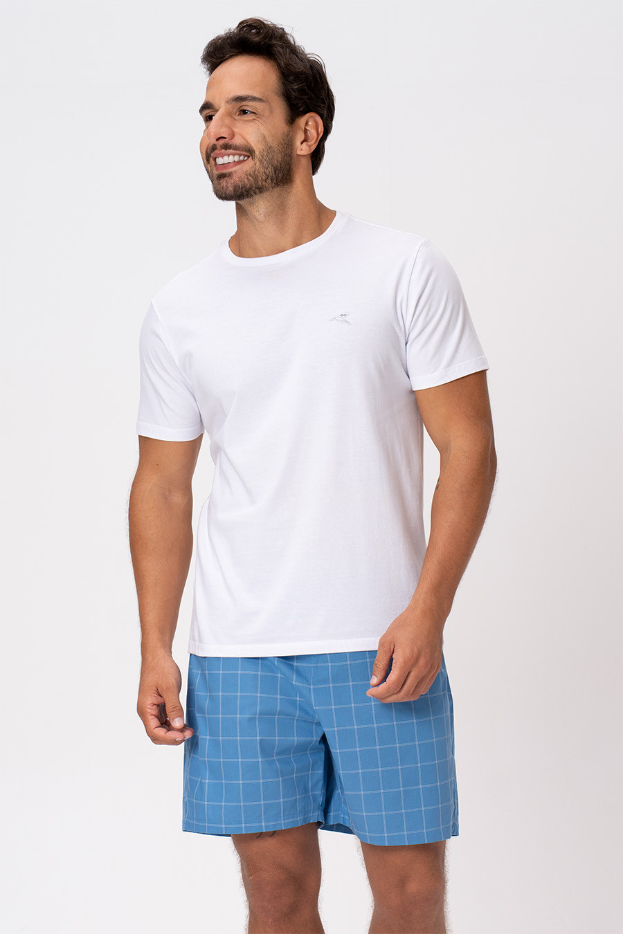 PIJAMA CURTO MASCULINO - CLÁSSICOS CAMBRAIA PIJAMA CURTO MASCULINO - CLÁSSICOS CAMBRAIA