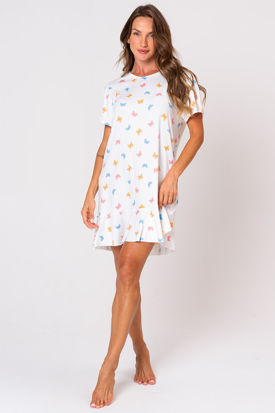 CAMISOLA BABADOS BORBOLETAS - GIFTS FÉRIAS CAMISOLA BABADOS BORBOLETAS - GIFTS FÉRIAS