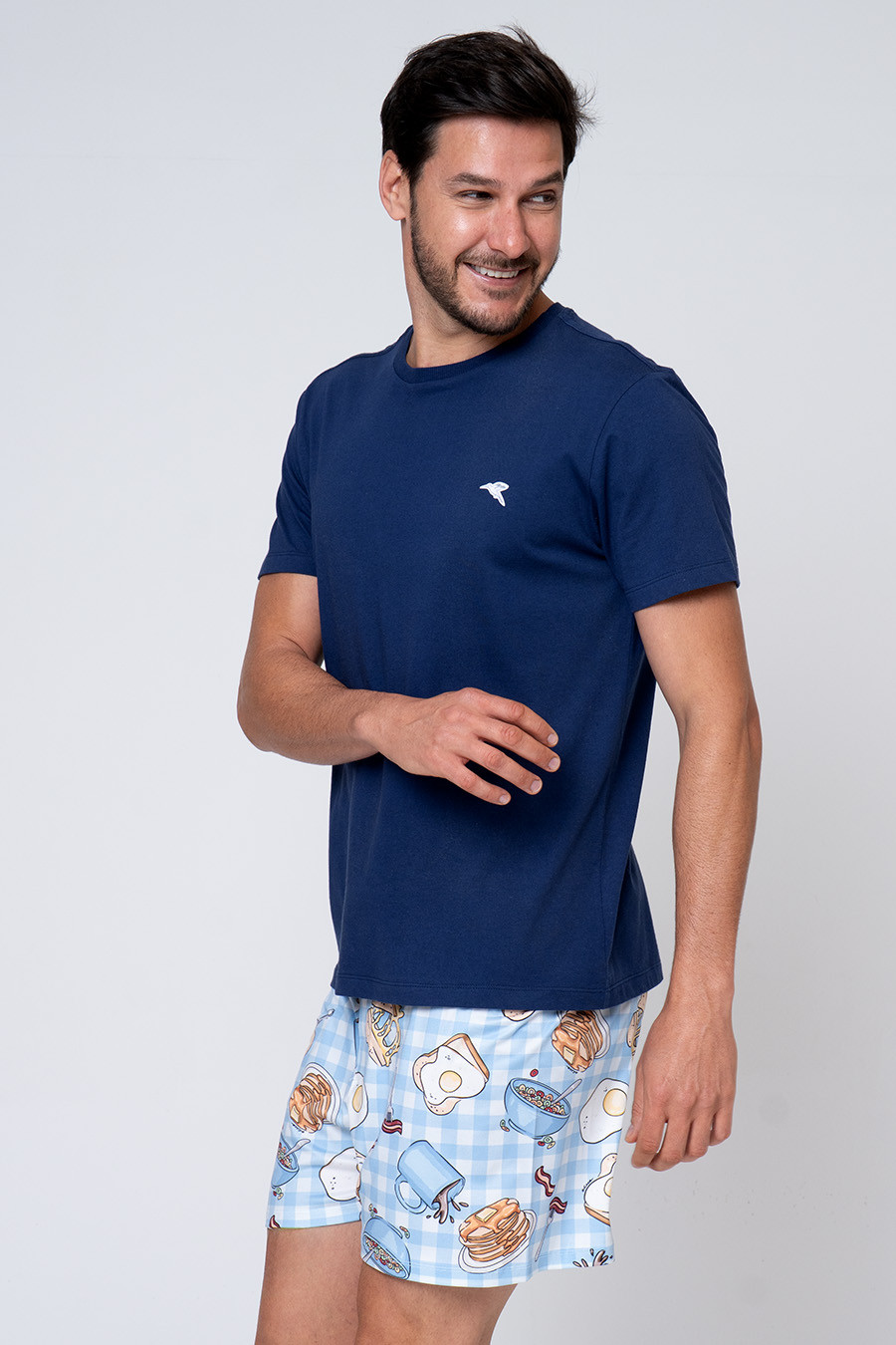 SAMBA CANÇÃO SKIN LIGHT ESTAMPADA - CAFÉ AMERICANO SAMBA CANÇÃO SKIN LIGHT ESTAMPADA