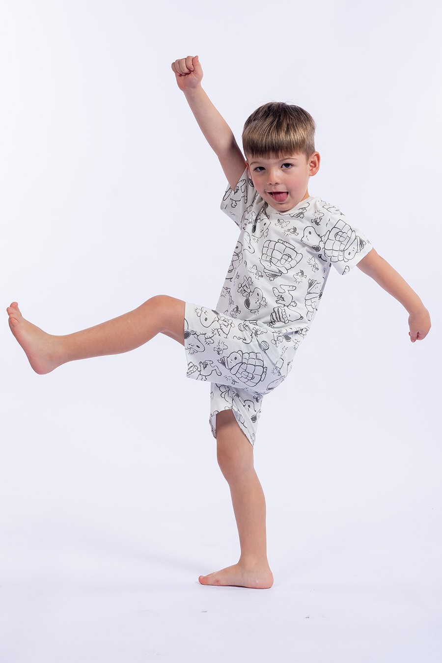 PIJAMA INFANTIL MASCULINO ALGODÃO - SNOOPY COLOR PIJAMA INFANTIL MASCULINO ALGODÃO - SNOOPY COLOR