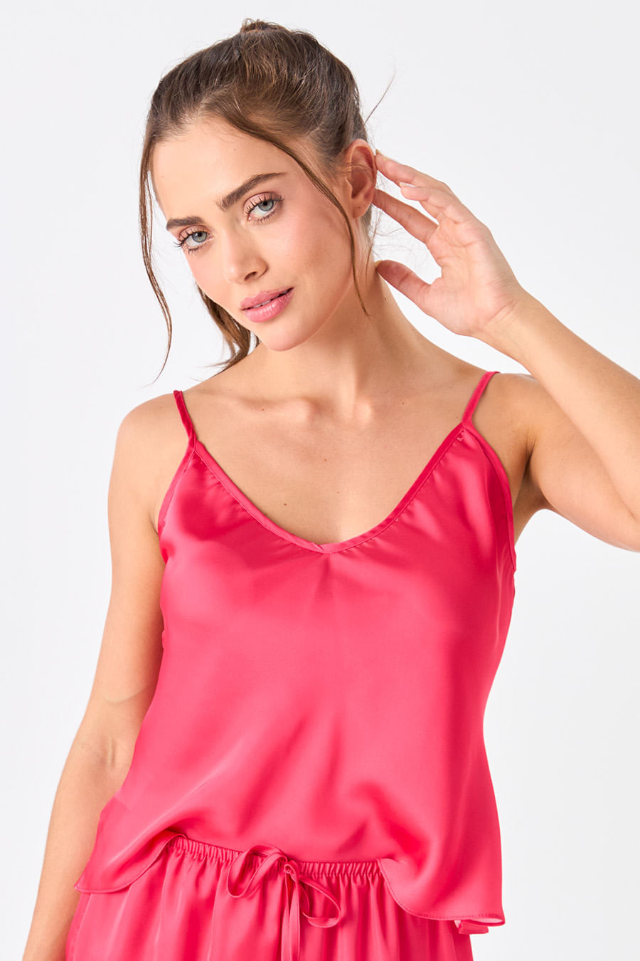 SHORT DOLL ACETINADO - CLÁSSICOS ACETINADOS ÁGATA ROSA